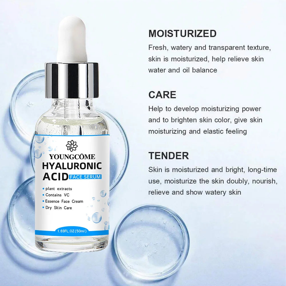 Hyaluronic Acid Facial Essence Deep Moisturizing Facial Skin Essence Korean Skin Care Products