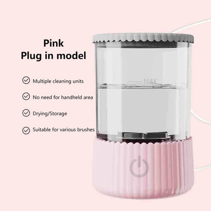 Makeup Brush Cleaner And Dryer Automatic Clean Makeup Brushes Washing Machine Silicone Makeup Brush Cleaning Tool